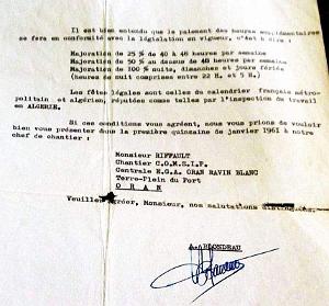Oran documents divers 1094